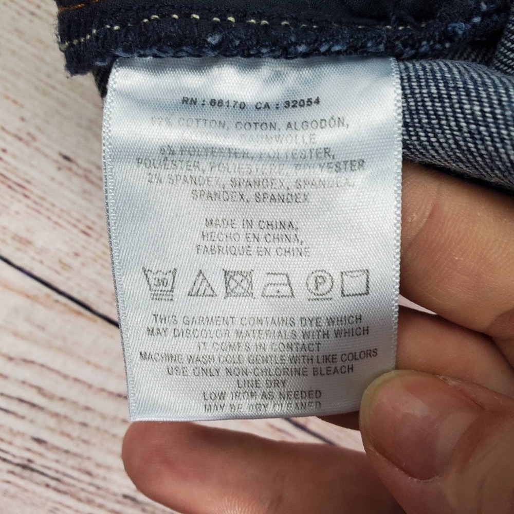 Pilcro and the Letterpress skinny jeans dark wash - Picture 5 of 6